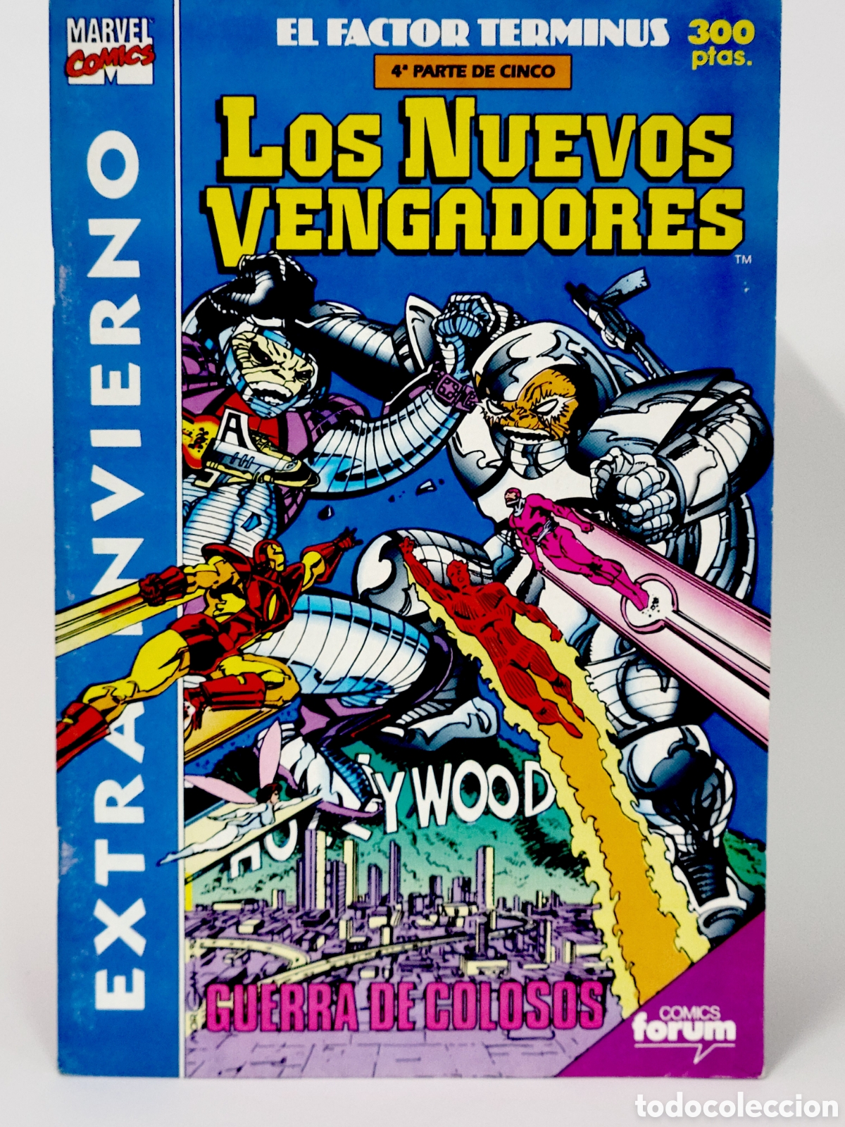 C&oacute;mics: C&Oacute;MIC LOS NUEVOS VENGADORES EXTRA INVIERNO ESPECIAL VOL.1 FORUM MARVEL GRAPA VOLUMEN BUEN ESTADO