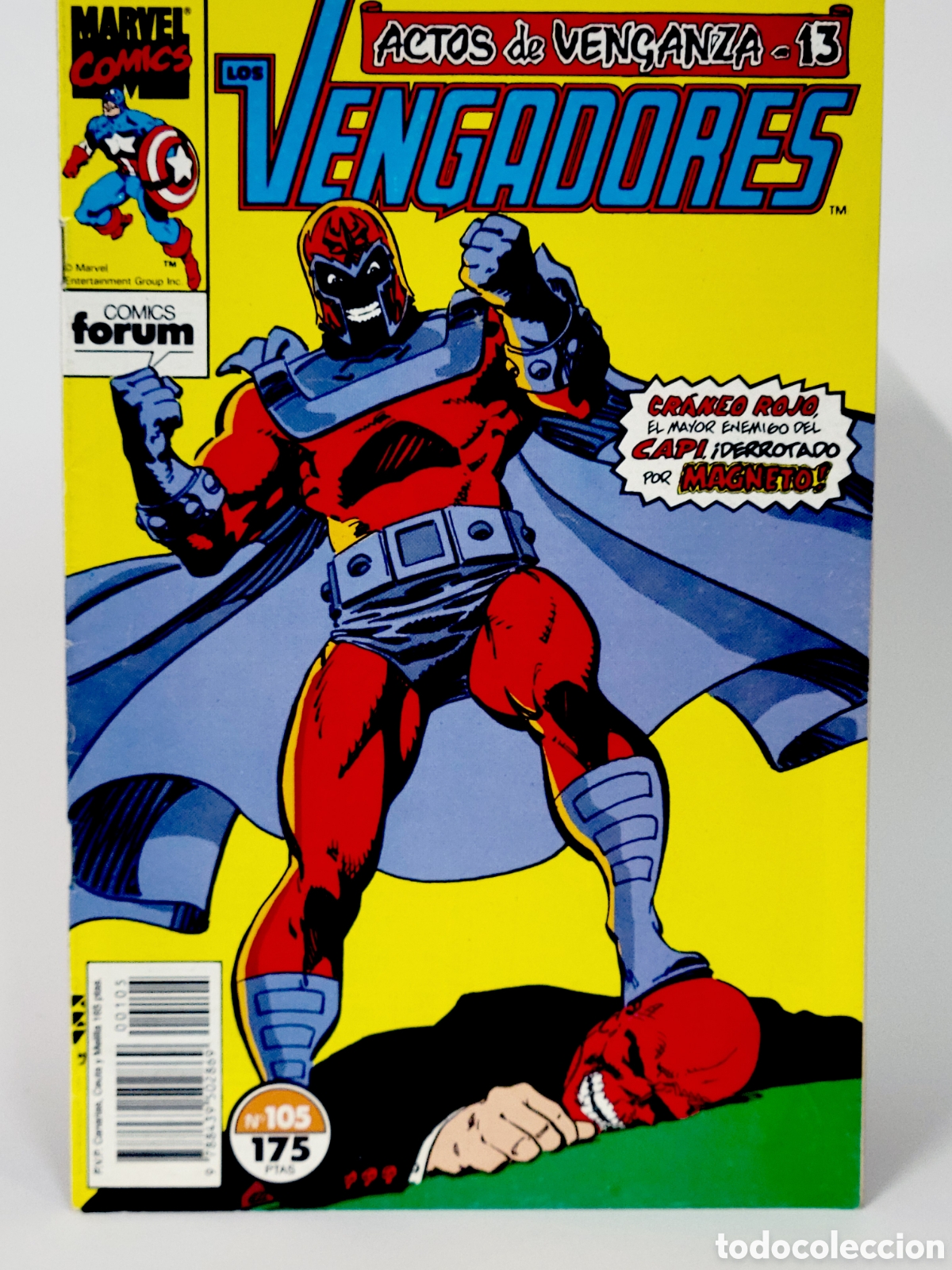 C&oacute;mics: C&Oacute;MIC LOS VENGADORES 105 ACTOS DE VENGANZA VOL.1 FORUM MARVEL GRAPA VOLUMEN BUEN ESTADO