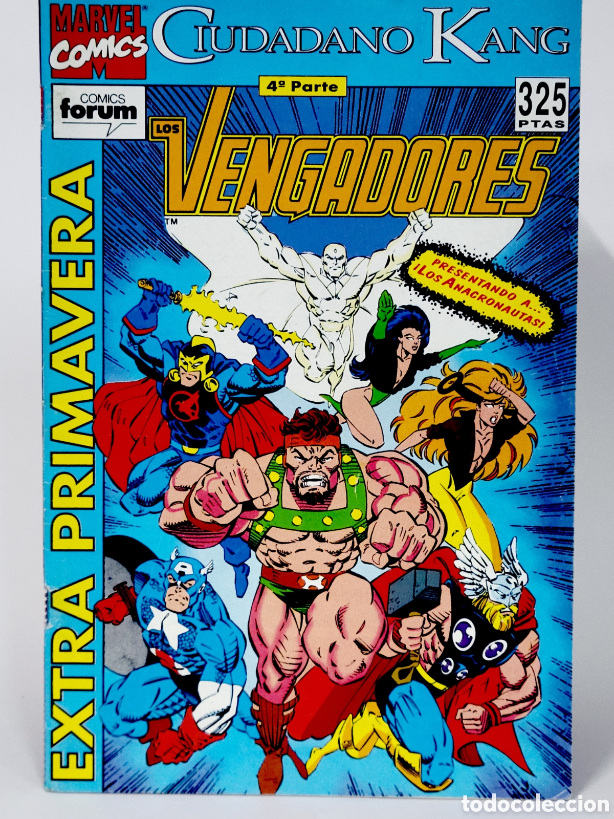C&oacute;mics: C&Oacute;MIC LOS VENGADORES EXTRA PRIMAVERA ESPECIAL VOL.1 FORUM MARVEL GRAPA VOLUMEN MUY BUEN ESTADO