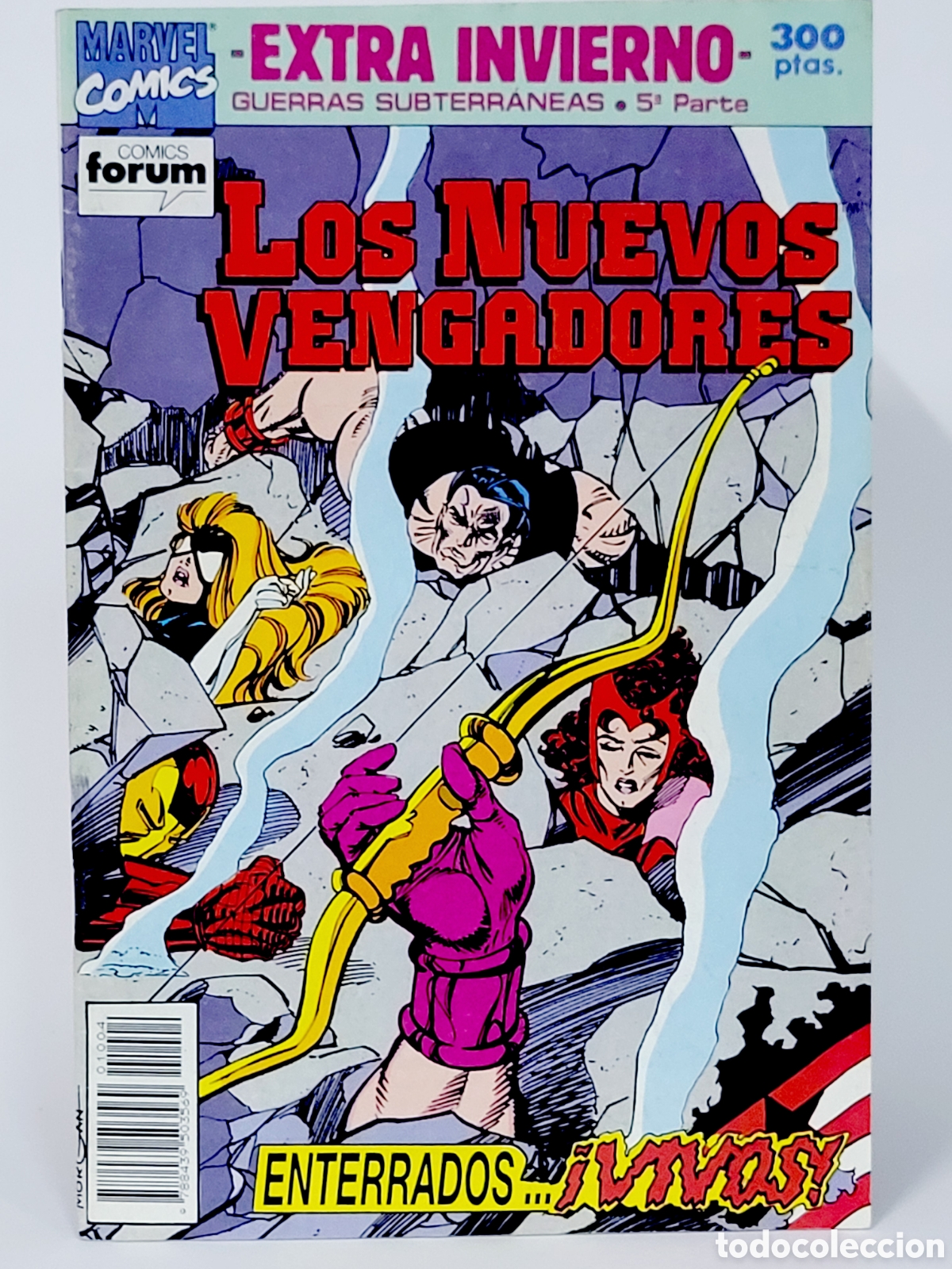 C&oacute;mics: C&Oacute;MIC LOS NUEVOS VENGADORES EXTRA INVIERNO ESPECIAL VOL.1 FORUM MARVEL GRAPA VOLUME MUY BUEN ESTADO