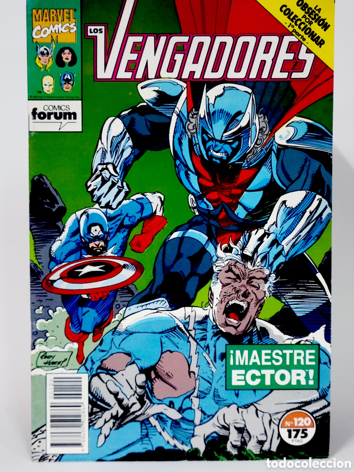C&oacute;mics: C&Oacute;MIC LOS VENGADORES 120 VOL.1 FORUM MARVEL GRAPA VOLUMEN CASI EXCELENTE ESTADO