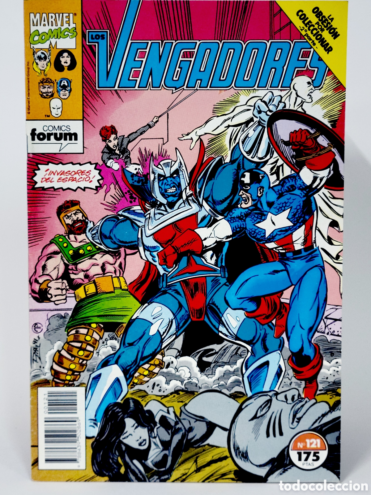 C&oacute;mics: C&Oacute;MIC LOS VENGADORES 121 VOL.1 FORUM MARVEL GRAPA VOLUMEN CASI EXCELENTE ESTADO