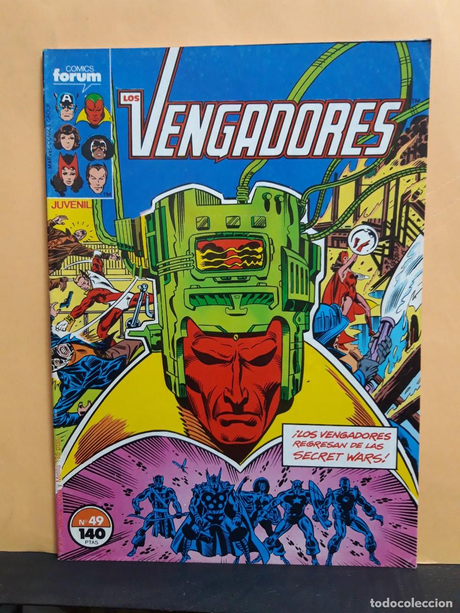 C&oacute;mics: LOS VENGADORES. VOL 1. N&ordm; 49. FORUM - Foto 1