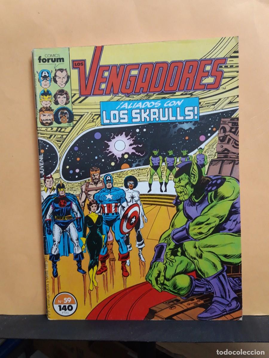 C&oacute;mics: LOS VENGADORES. VOL 1. N&ordm; 59. FORUM