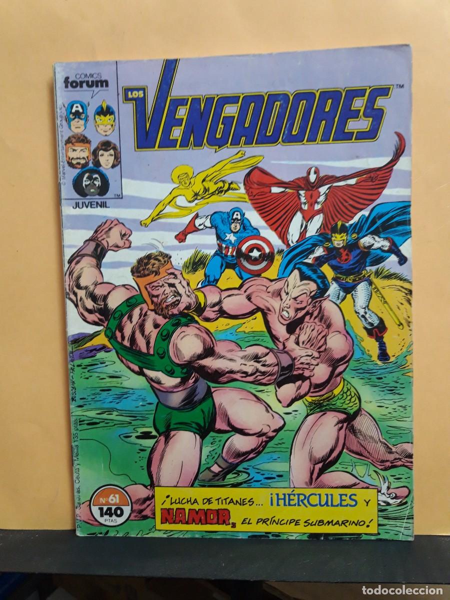 C&oacute;mics: LOS VENGADORES. VOL 1. N&ordm; 61. FORUM