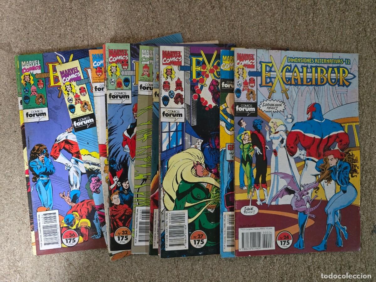 C&oacute;mics: Excalibur Vol.1 Lote de 15 Comics.Marvel.Forum
