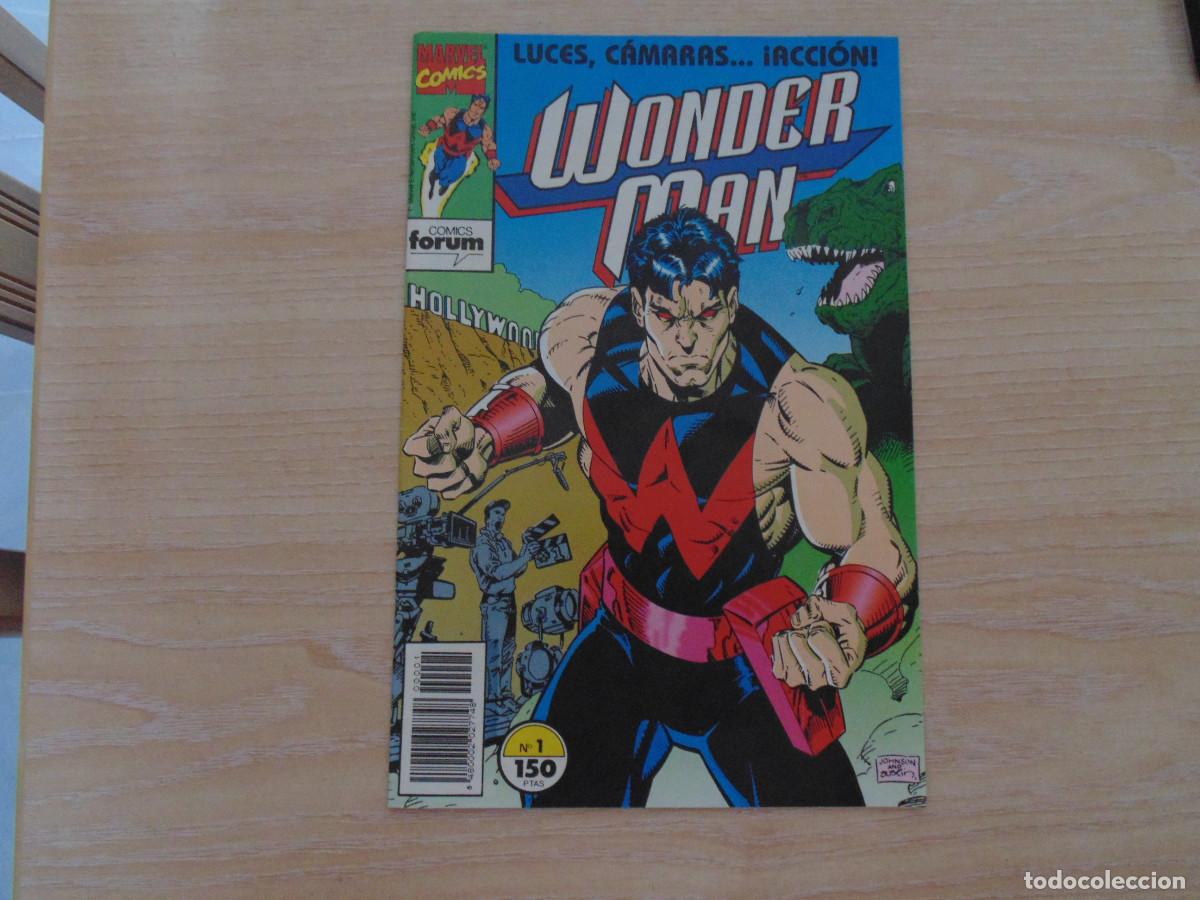 C&oacute;mics: Wonder Man Vol-1 n&ordm; 1. 1993. Marvel / Forum. - Foto 1