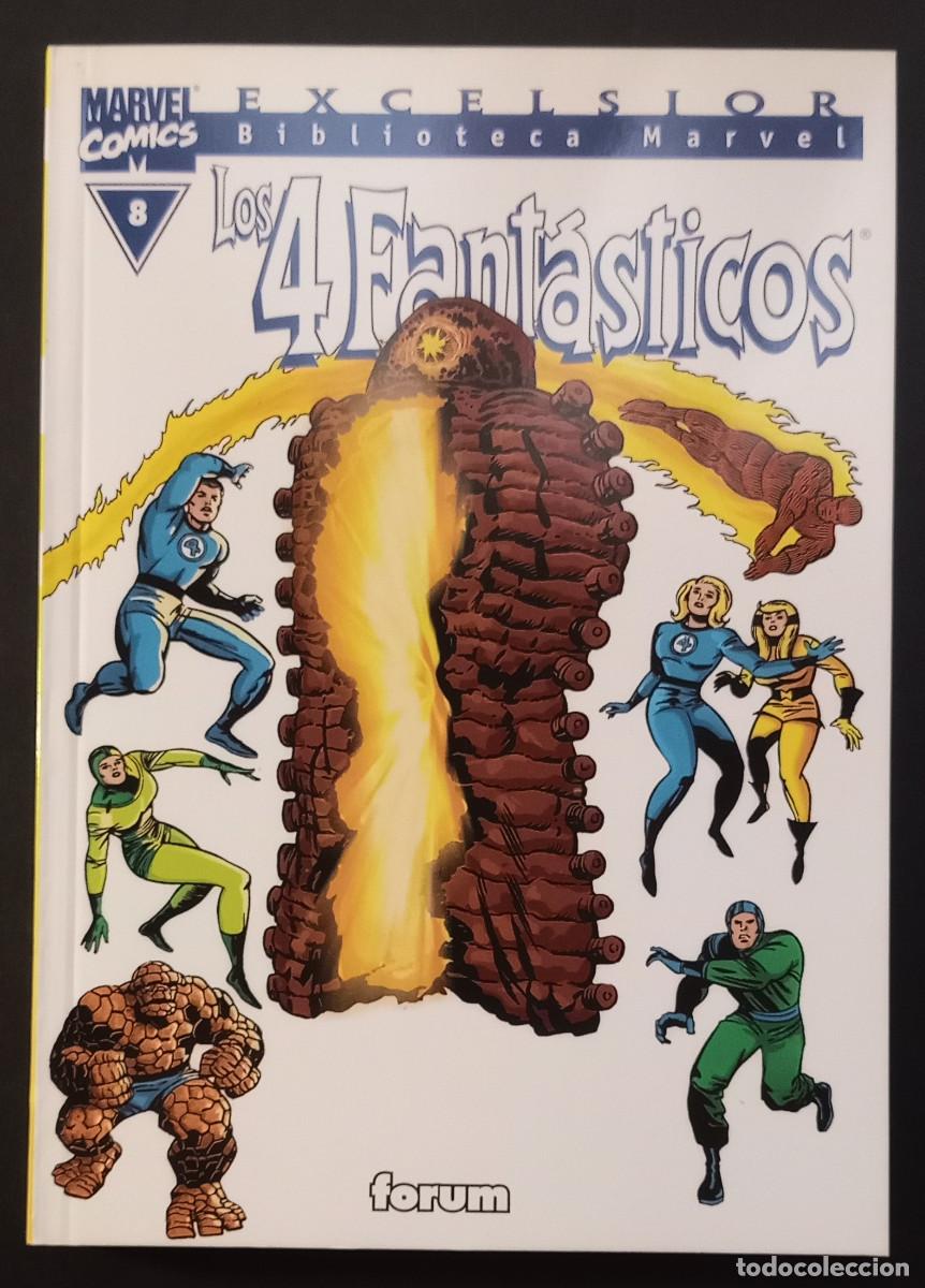 C&oacute;mics: LOS 4 FANT&Aacute;STICOS N&ordm; 8 - EXCELSIOR BIBLIOTECA MARVEL FORUM - ED. PLANETA 1999