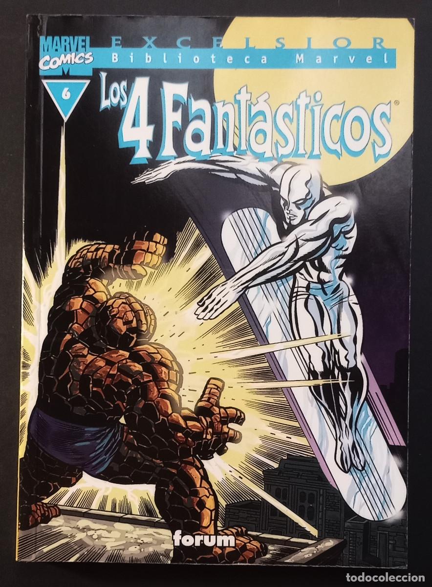 Comics: LOS 4 FANT&Aacute;STICOS N&ordm; 6 - EXCELSIOR BIBLIOTECA MARVEL FORUM - ED. PLANETA 1999