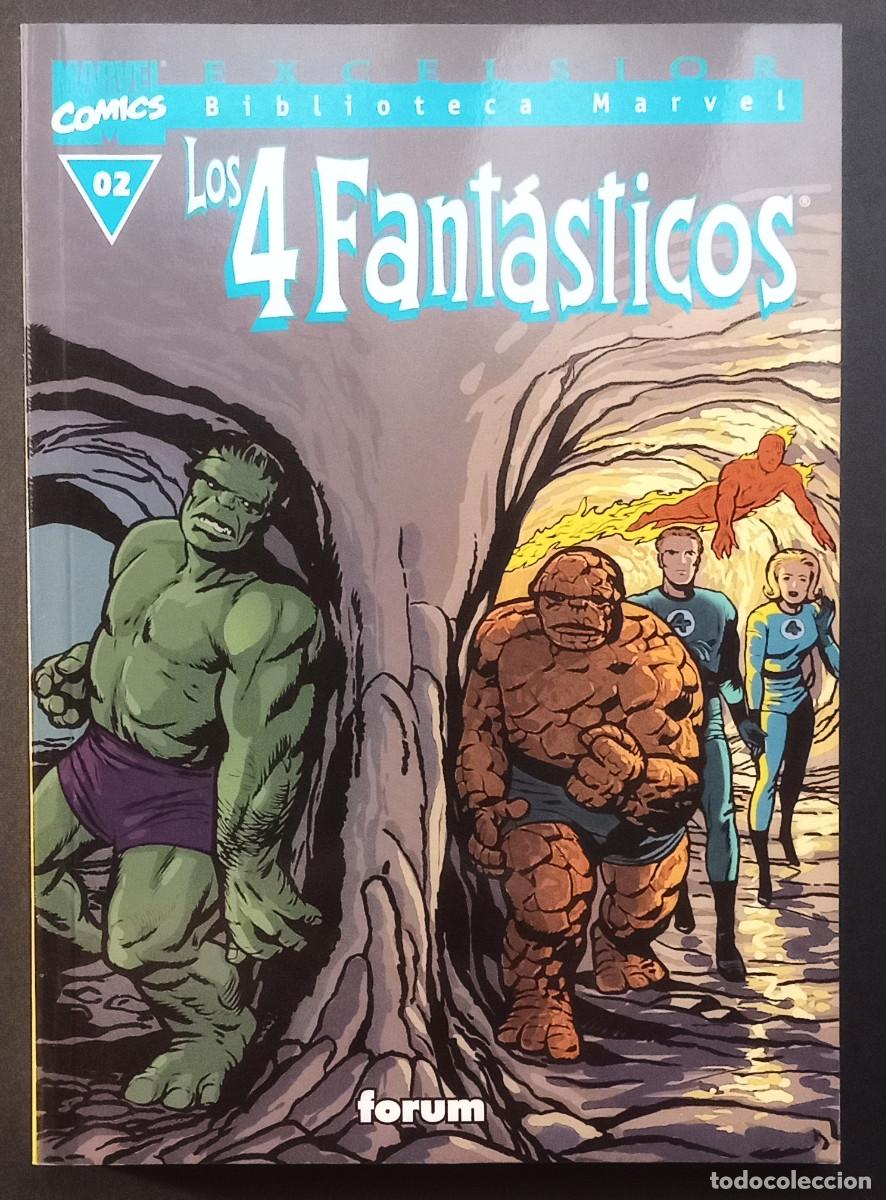 Comics: LOS 4 FANT&Aacute;STICOS N&ordm; 02 - EXCELSIOR BIBLIOTECA MARVEL FORUM - ED. PLANETA 1999
