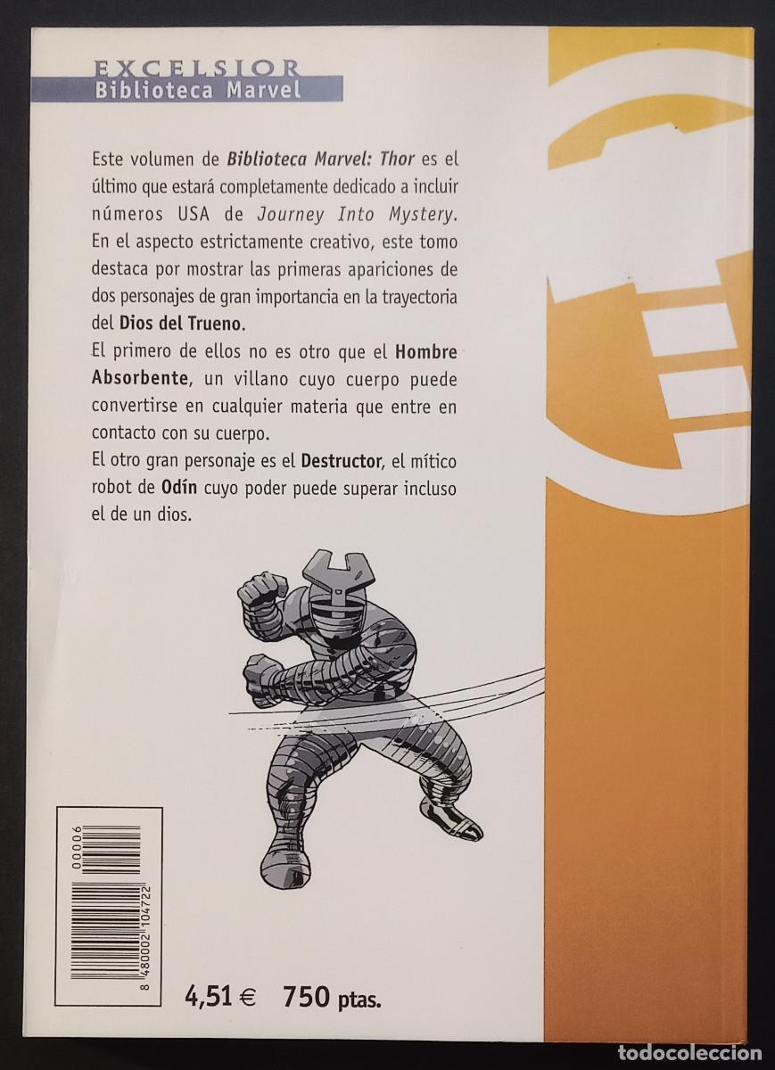 C&oacute;mics: THOR EL PODEROSO N&ordm; 6 - EXCELSIOR BIBLIOTECA MARVEL FORUM - ED. PLANETA 2001 - Foto 2
