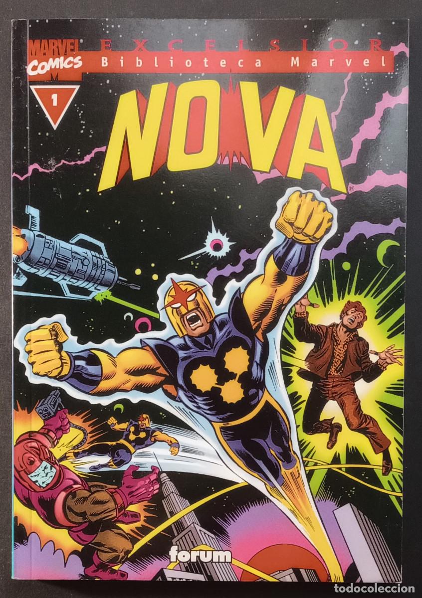 C&oacute;mics: NOVA N&ordm; 1 - EXCELSIOR BIBLIOTECA MARVEL FORUM - ED. PLANETA 2001