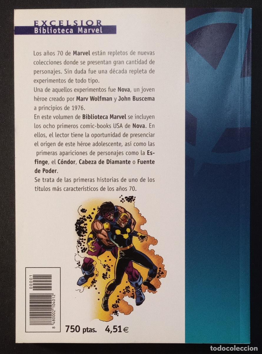 C&oacute;mics: NOVA N&ordm; 1 - EXCELSIOR BIBLIOTECA MARVEL FORUM - ED. PLANETA 2001 - Foto 2