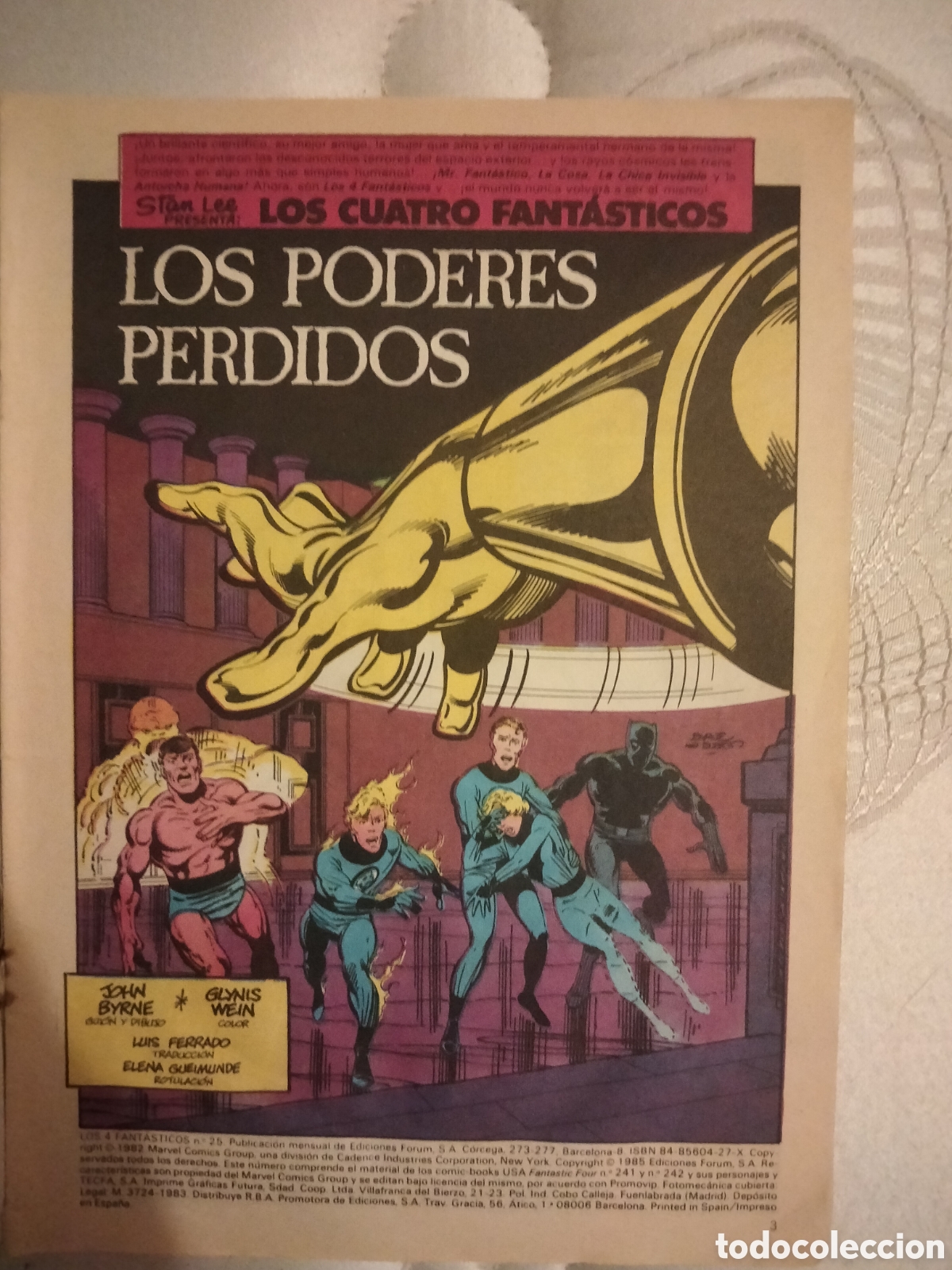 C&oacute;mics: Los 4 fant&aacute;sticos n25 - Foto 2