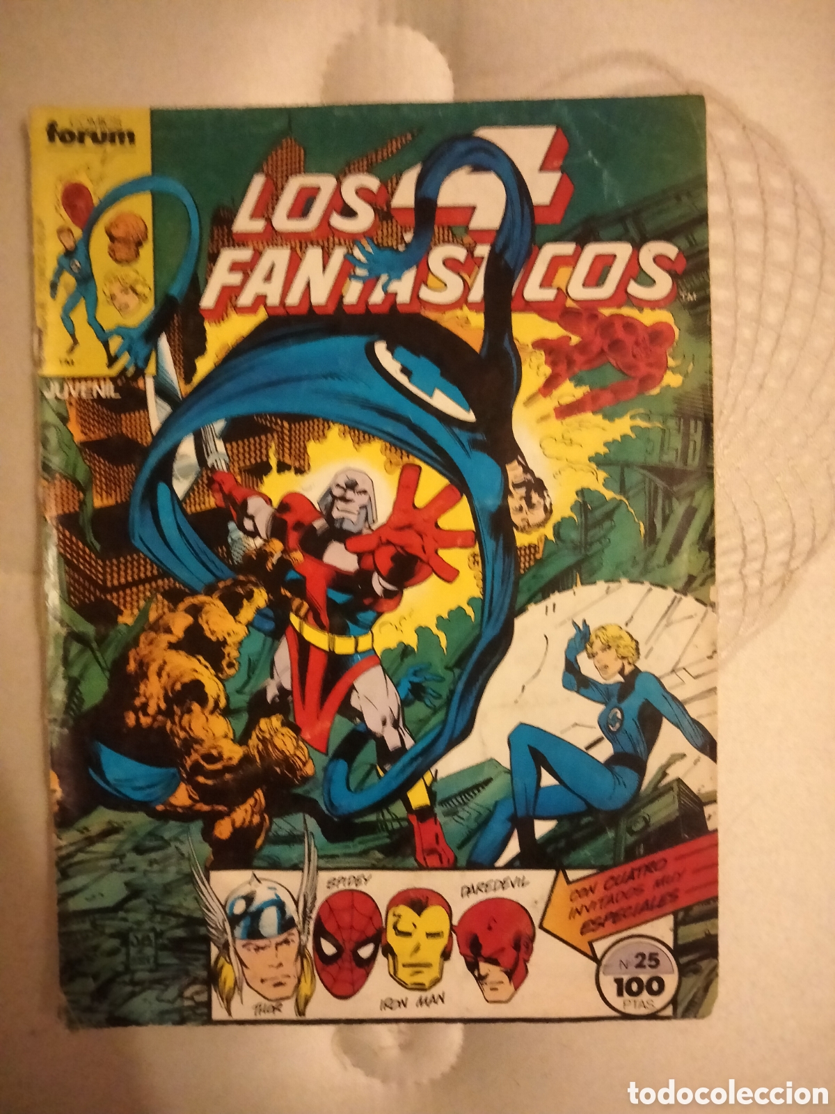 C&oacute;mics: Los 4 fant&aacute;sticos n25