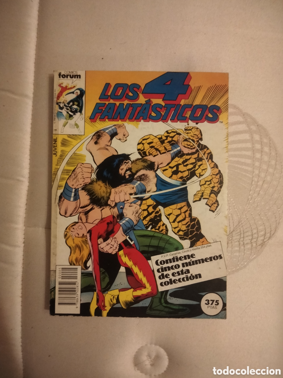 Comics: Los 4 fant&aacute;sticos N 71,72,73,74,75
