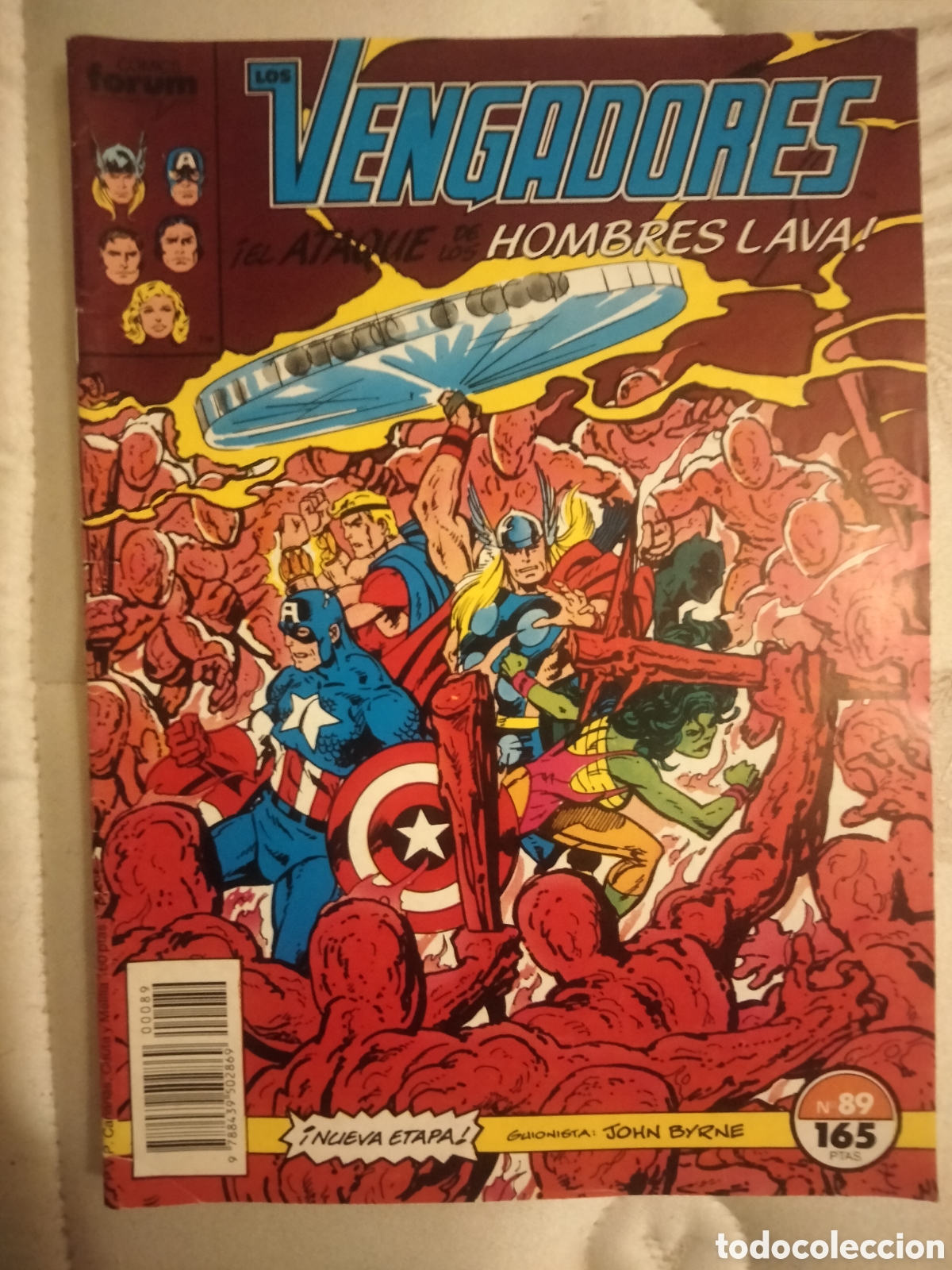 C&oacute;mics: Los vengadores hombres lava n89