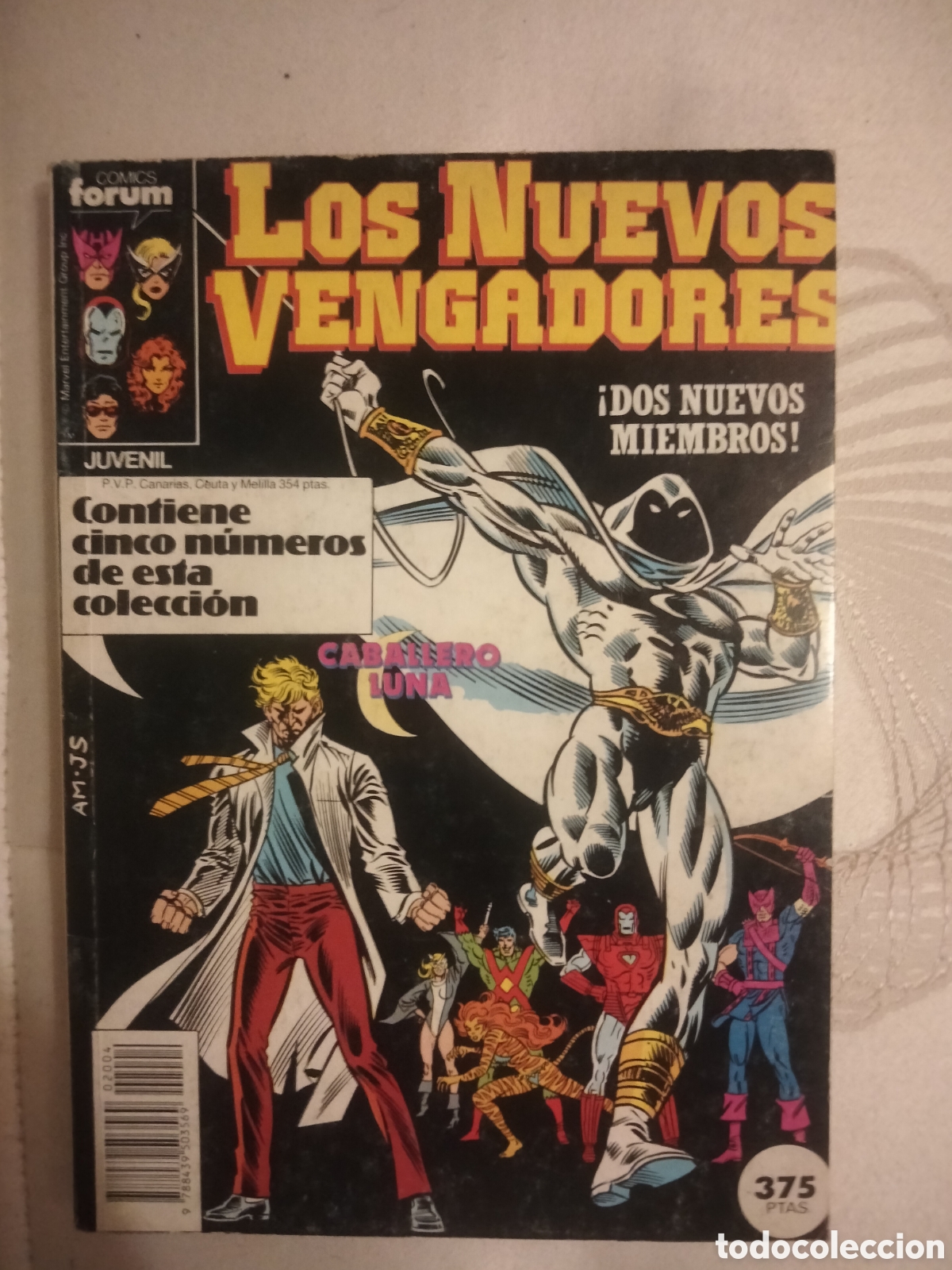 C&oacute;mics: Los nuevos vengadores n21,22,23,24,25