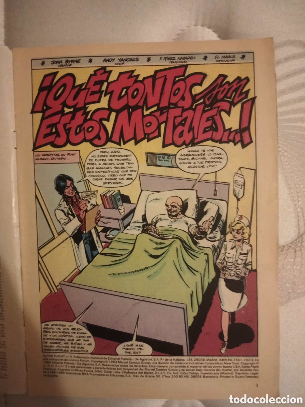 C&oacute;mics: Alpha flight n4 comics - Foto 2