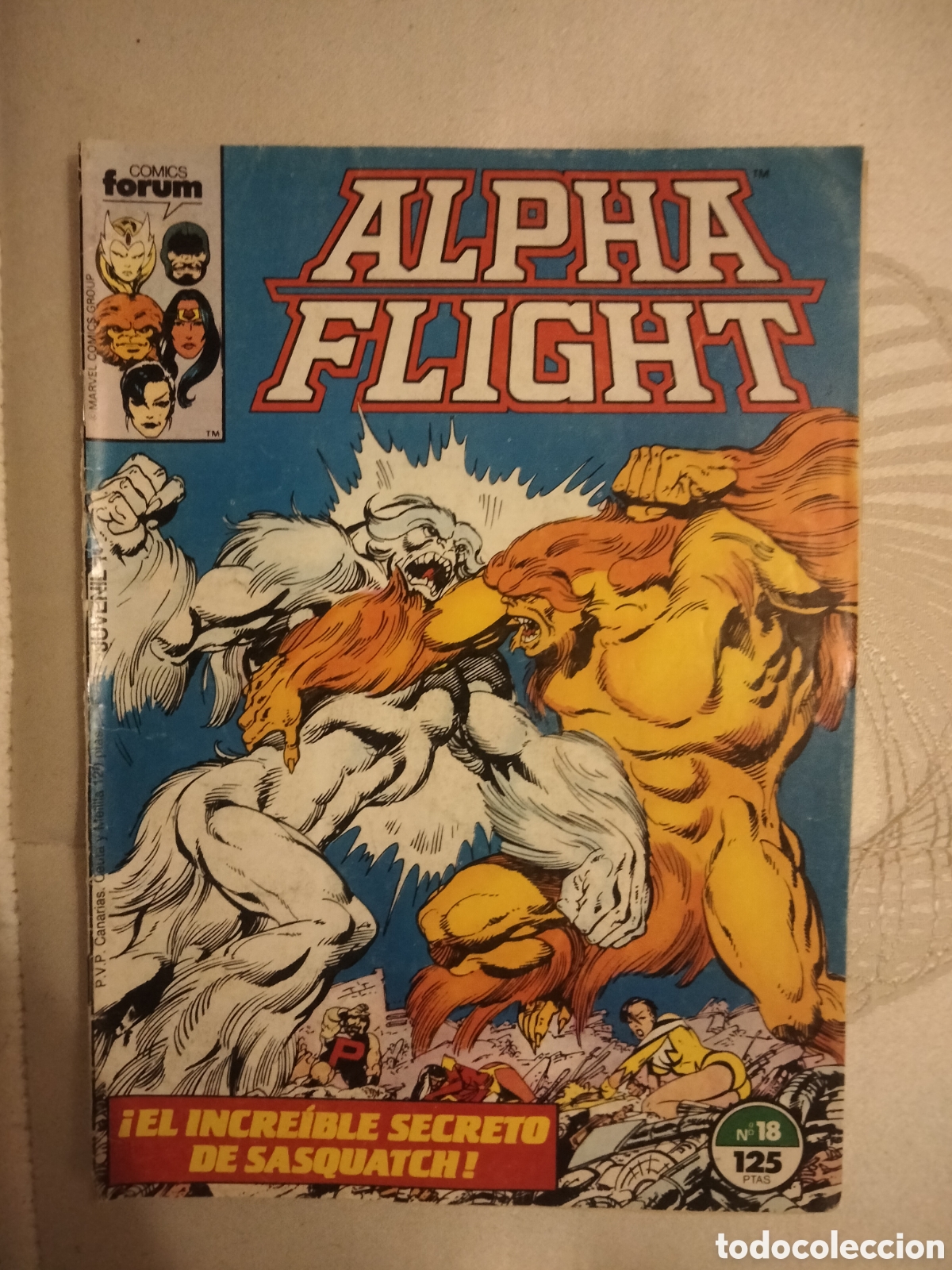 C&oacute;mics: Alpha flight n18 comics
