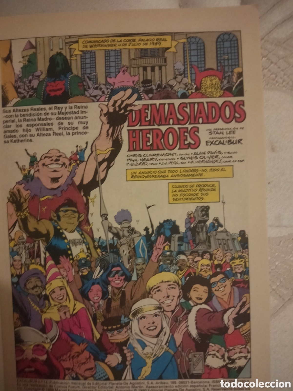 C&oacute;mics: Excalibur n14 comics - Foto 2