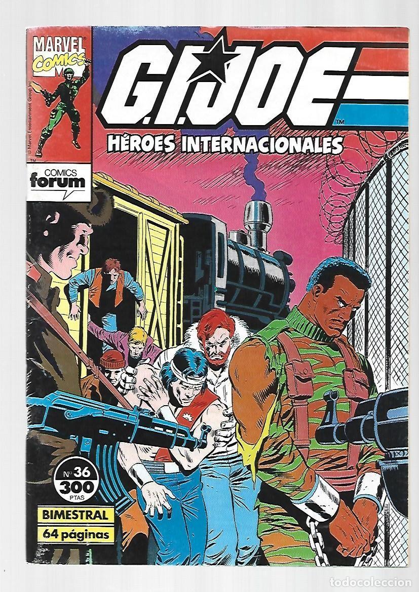 C&oacute;mics: G.I.Joe, 36, 1992, Forum, muy buen estado. Con poster