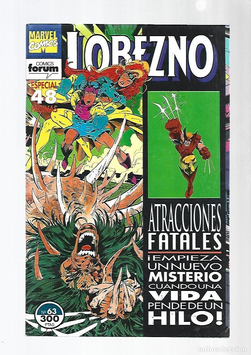 C&oacute;mics: Lobezno, 63: atracciones fatales, 1994, Forum, muy bue estado