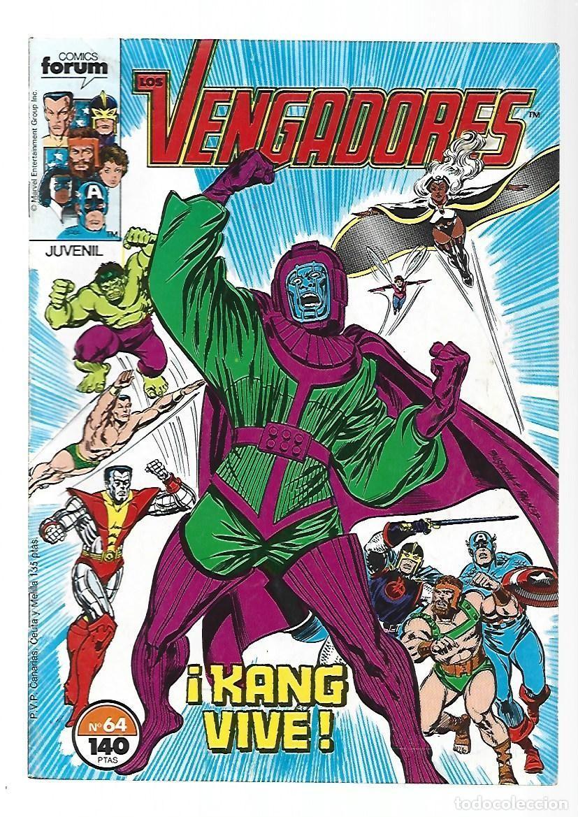 C&oacute;mics: Los Vengadores, 64, 1988, Forum, muy buen estado