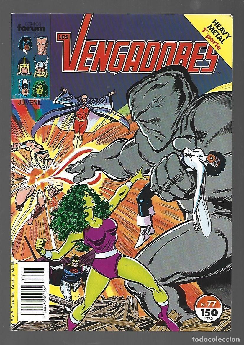 C&oacute;mics: Los Vengadores, 73, 1989, Forum, muy buen estado