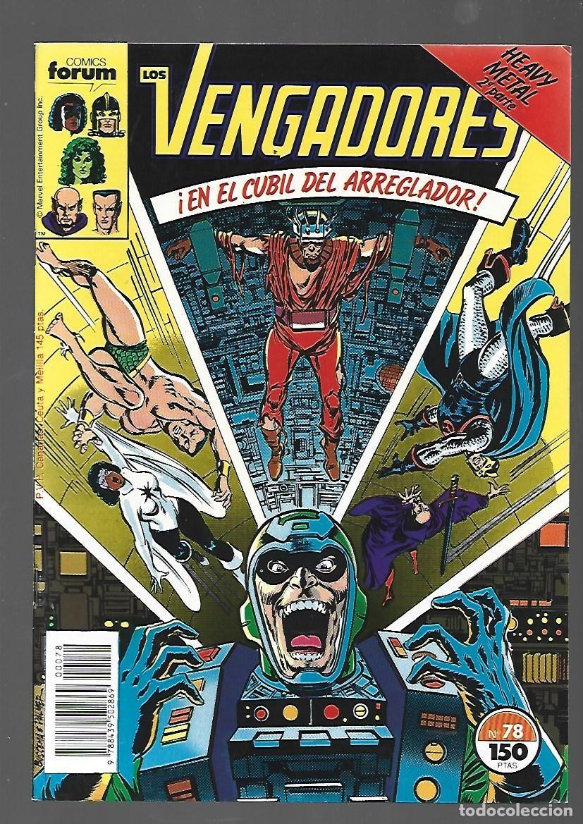 C&oacute;mics: Los Vengadores, 78, 1989, Forum, muy buen estado