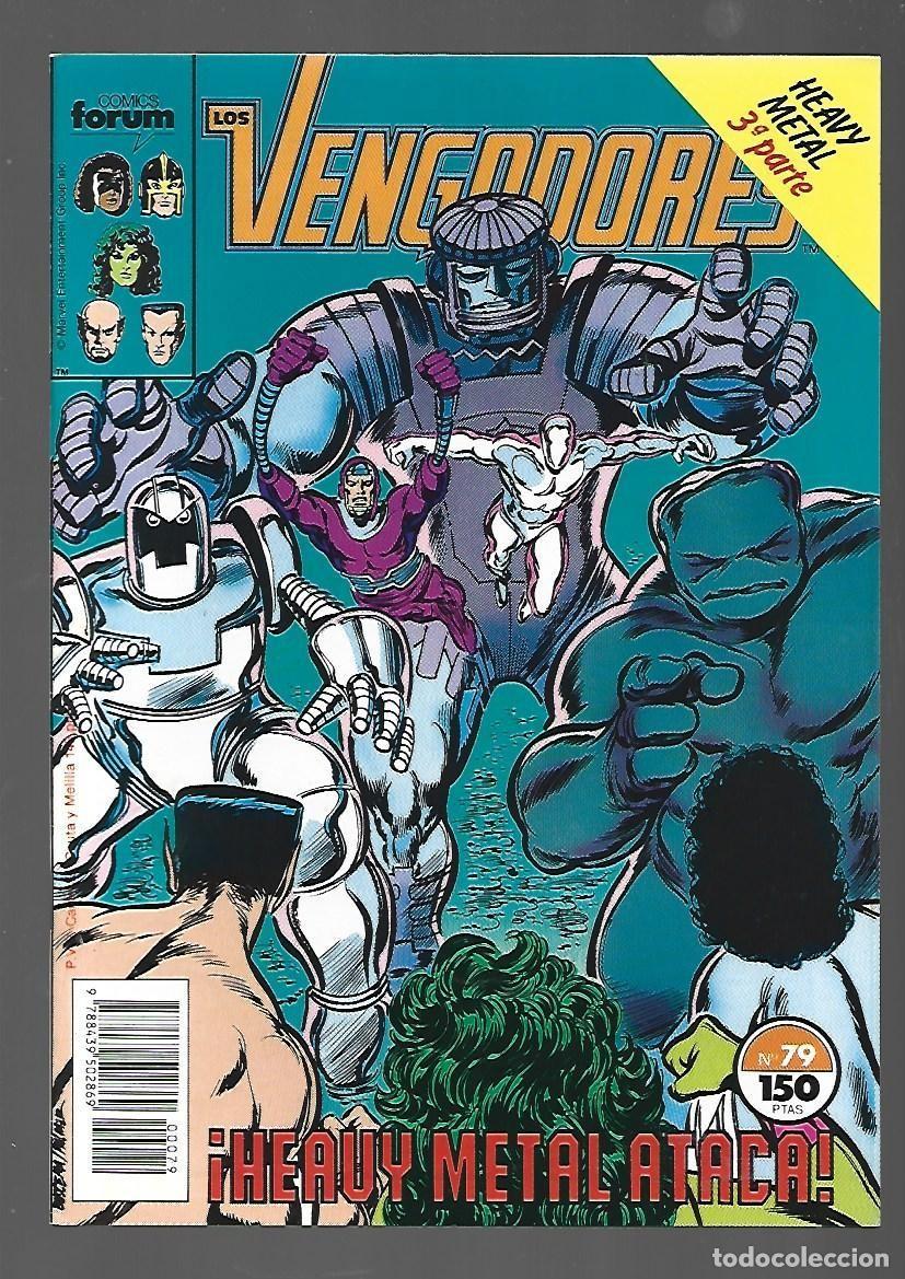 C&oacute;mics: Los Vengadores, 79, 1989, Forum, muy buen estado