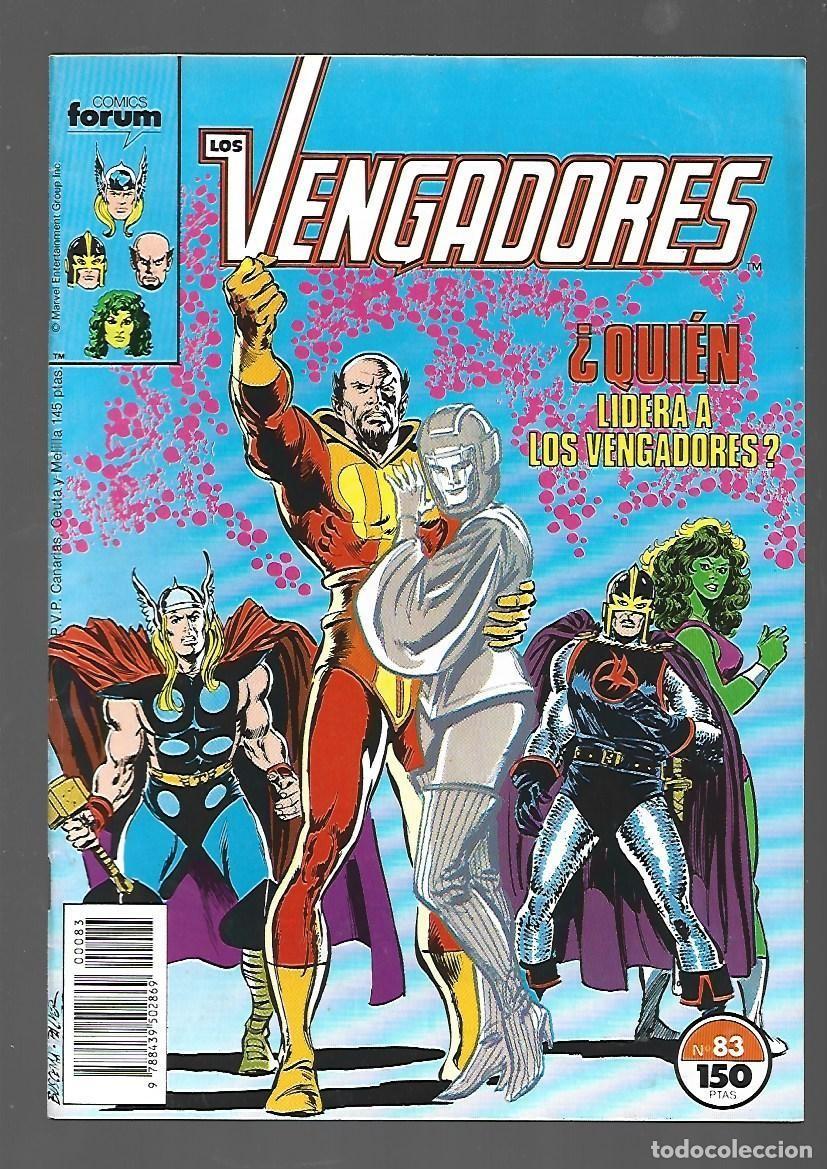 C&oacute;mics: Los Vengadores, 83, 1989, Forum, muy buen estado