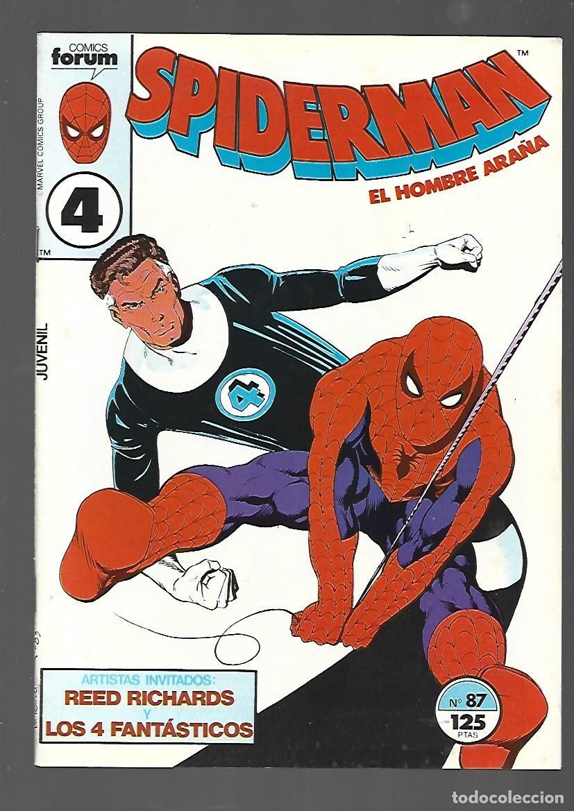 C&oacute;mics: Spiderman, 87, 1986, Forum, muy buen estado.