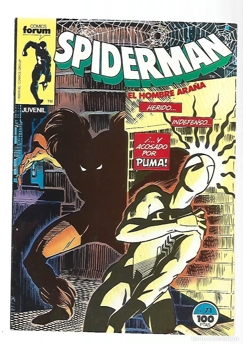 C&oacute;mics: Spiderman, 71, 1985, Forum, muy buen estado