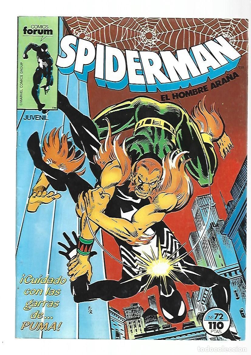 C&oacute;mics: Spiderman, 72, 1985, Forum, muy buen estado