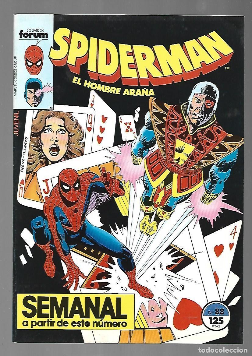 C&oacute;mics: Spiderman, 88, 1986, Forum, muy buen estado
