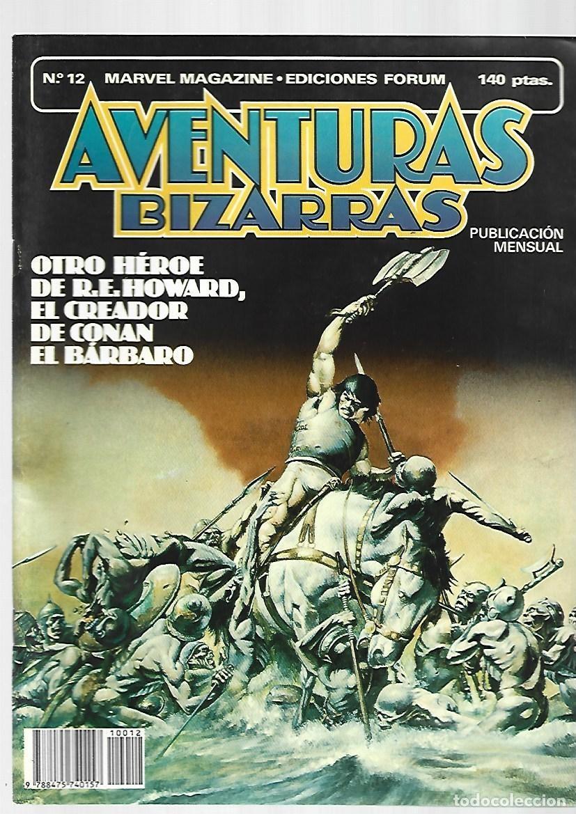 C&oacute;mics: Aventuras bizarras 12: Kull, 1984, Forum, muy buen estado