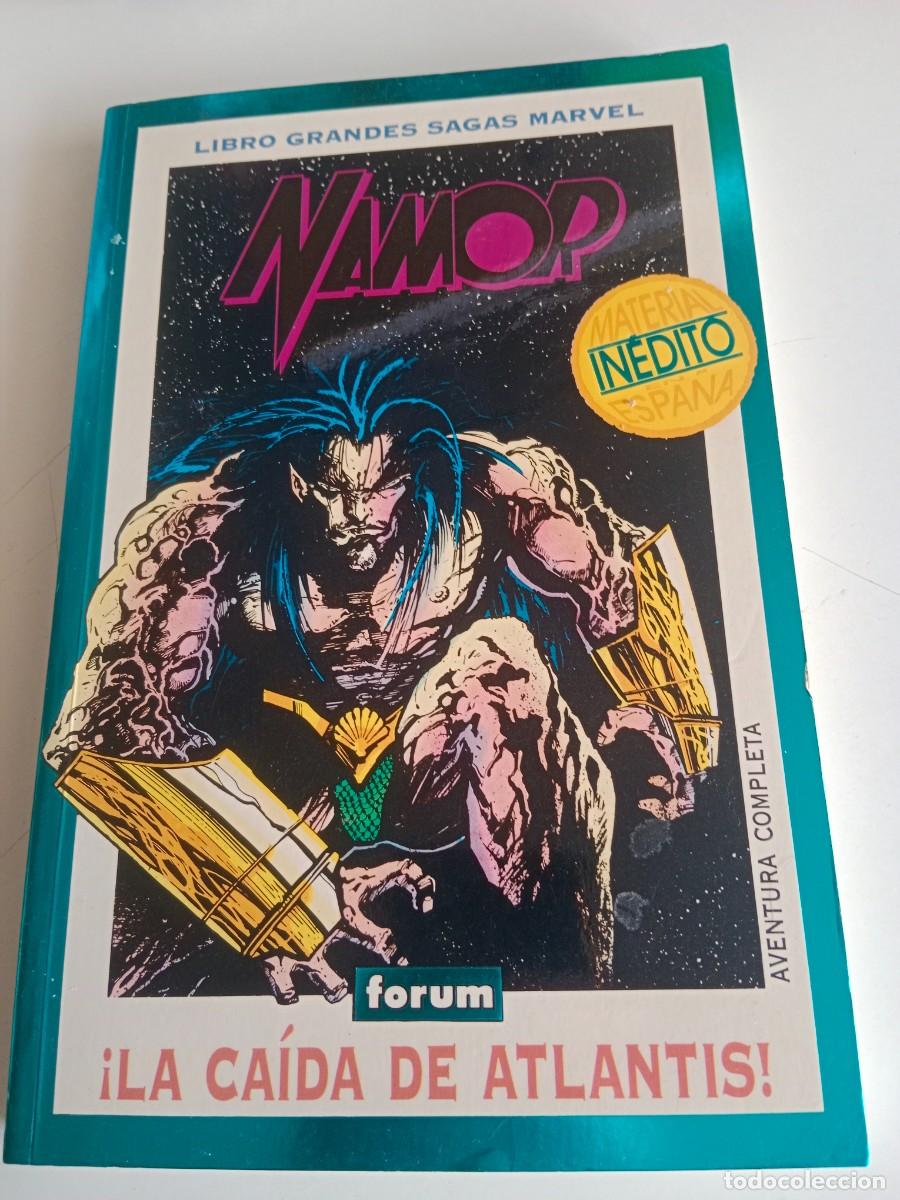 C&oacute;mics: LIBRO GRANDES SAGAS MARVEL. NAMOR N&deg;. 1 &iexcl;LA CA&Iacute;DA DE ATLANTIS.