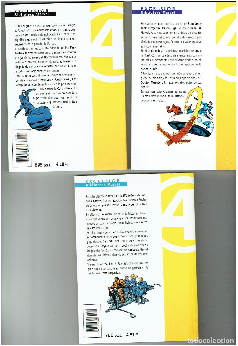 C&oacute;mics: MARVEL COMICS. LOS 4 FANTASTICOS. &iexcl;&iexcl;COMPLETA!!. 35 EJEMPLARES. FORUM. (B/9 RUM). - Foto 2