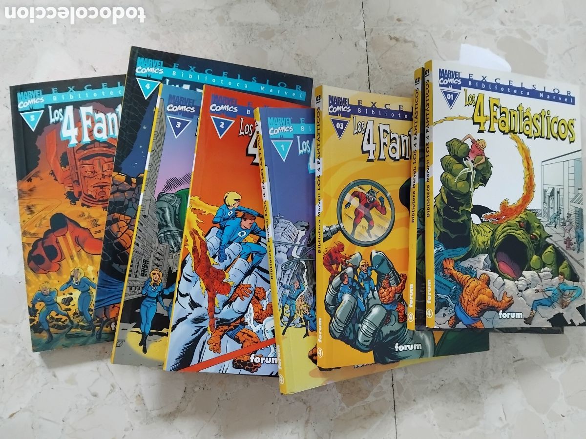 C&oacute;mics: MARVEL COMICS. LOS 4 FANTASTICOS. &iexcl;&iexcl;COMPLETA!!. 35 EJEMPLARES. FORUM. (B/9 RUM). - Foto 7