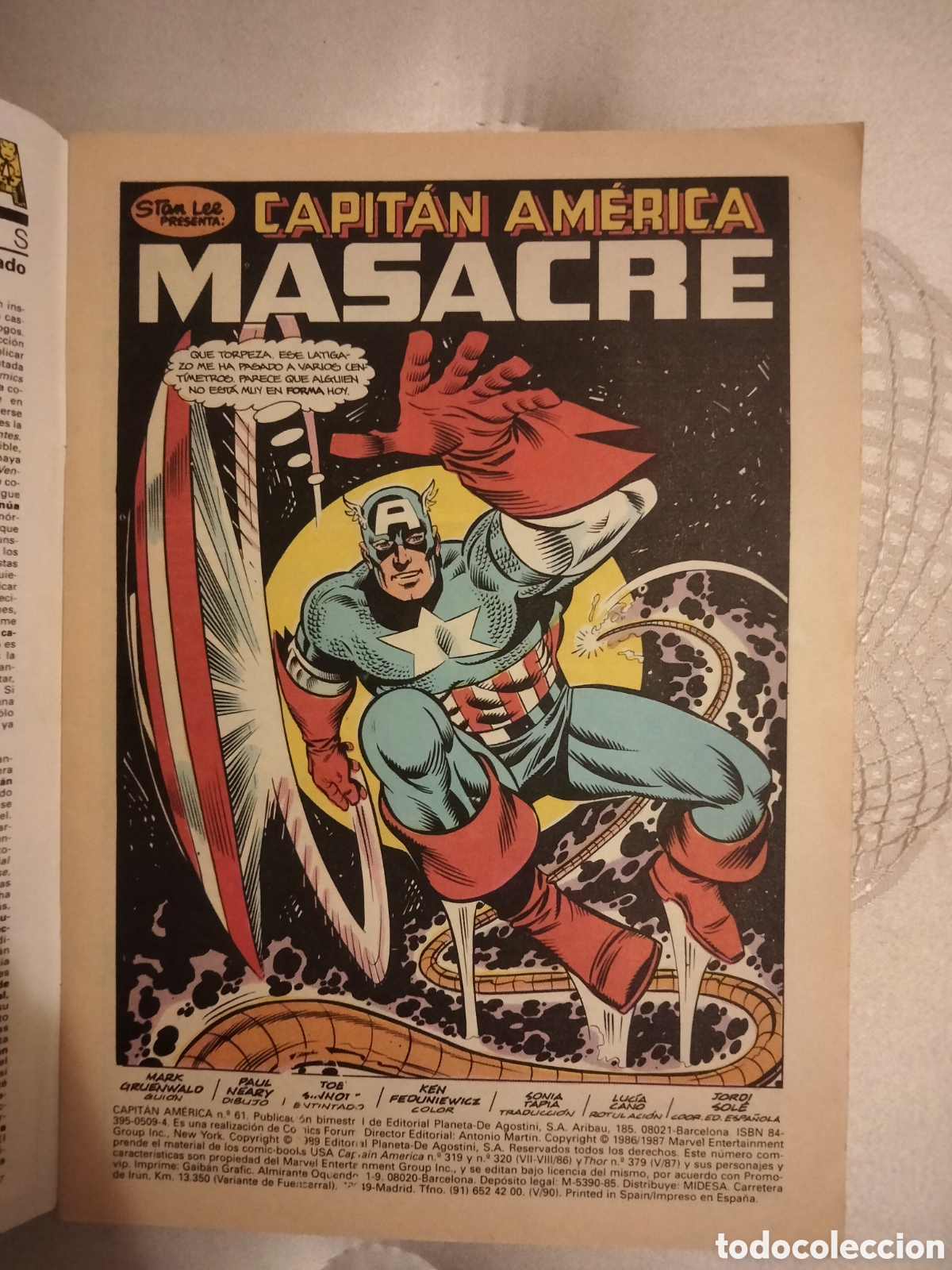 C&oacute;mics: Capit&aacute;n Am&eacute;rica y Thor n61 - Foto 2