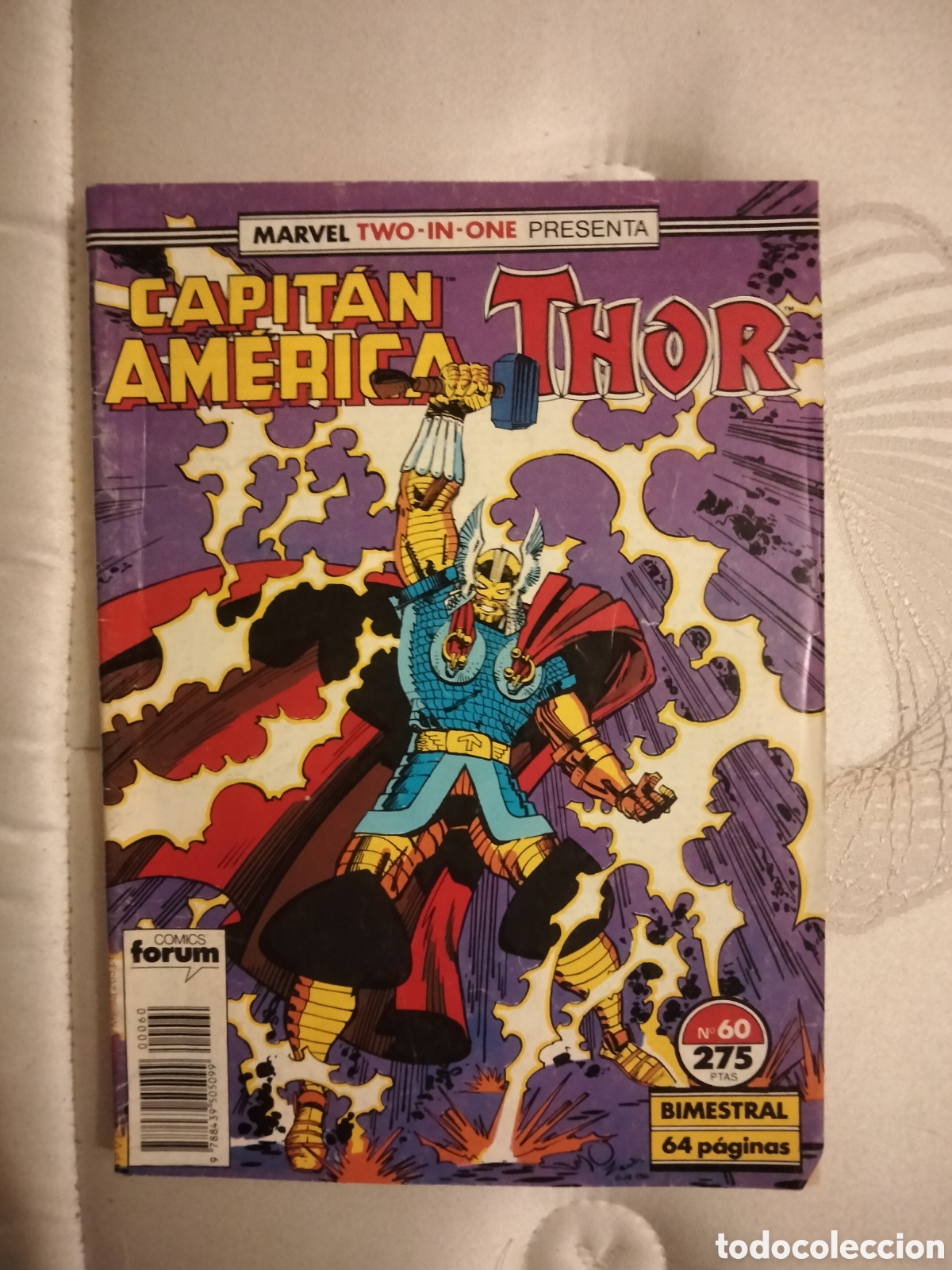C&oacute;mics: Capit&aacute;n Am&eacute;rica Thor n60