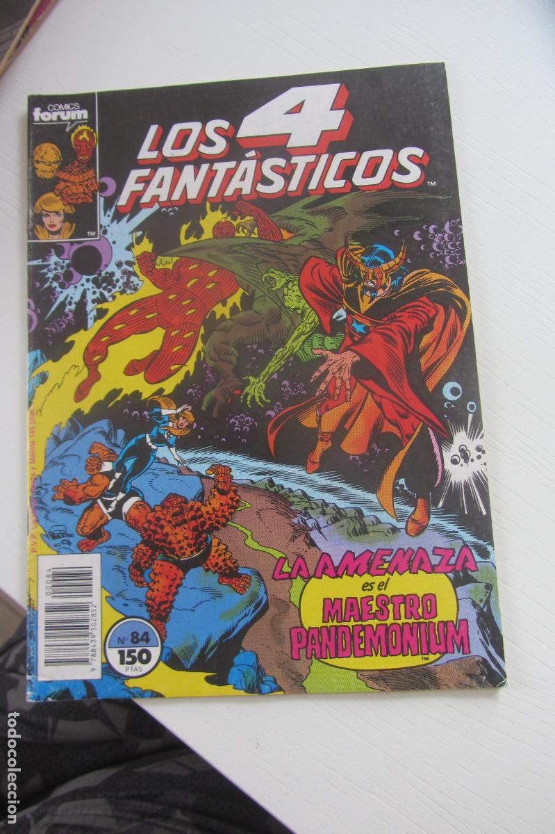 C&oacute;mics: LOS 4 FANTASTICOS. N&ordm; 84 1984. VOLUMEN 1. EDITORIAL FORUM arx322