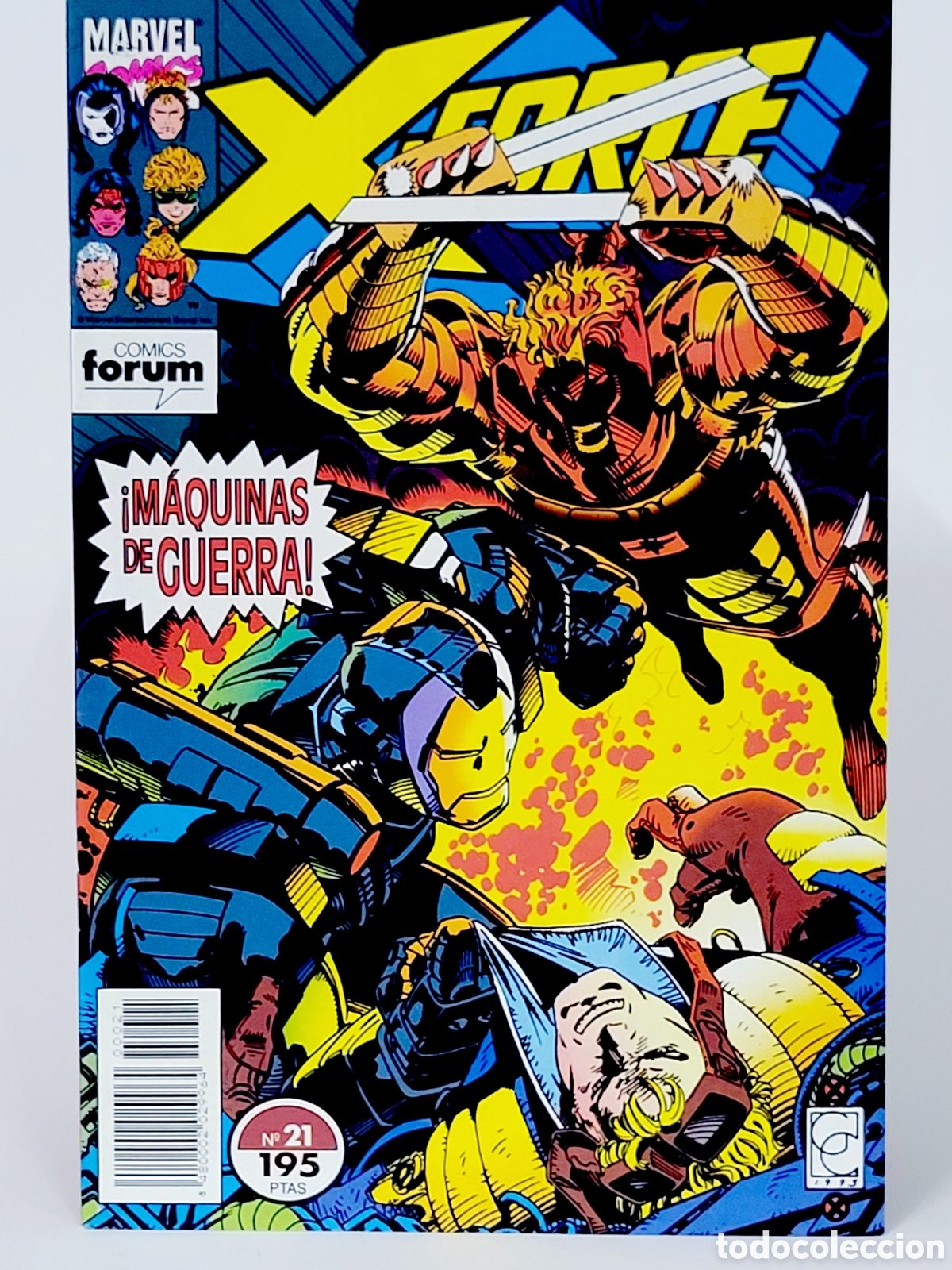 C&oacute;mics: C&Oacute;MIC X-FORCE 21 VOL.1 FORUM MARVEL GRAPA VOLUMEN DE KIOSCO
