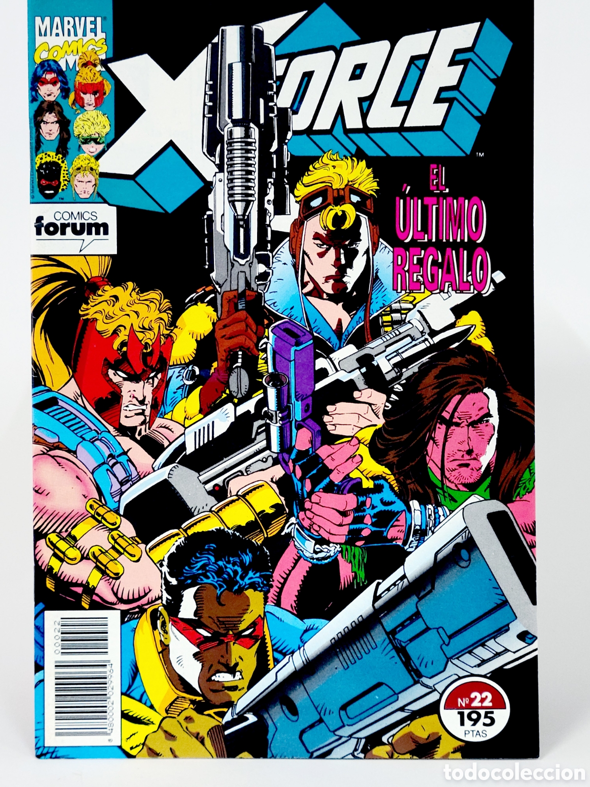 C&oacute;mics: C&Oacute;MIC X-FORCE 22 VOL.1 FORUM MARVEL GRAPA VOLUMEN DE KIOSCO - Foto 1