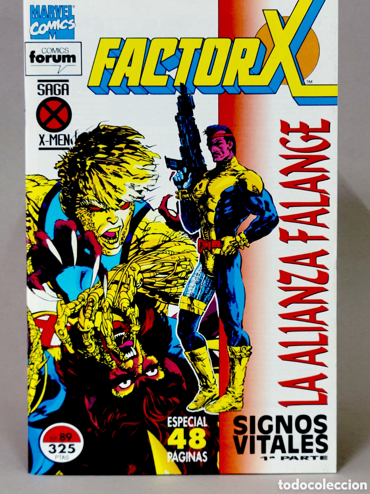 C&oacute;mics: C&Oacute;MIC FACTOR-X 89 VOL.1 FORUM MARVEL GRAPA VOLUMEN EXCELENTE ESTADO - Foto 1