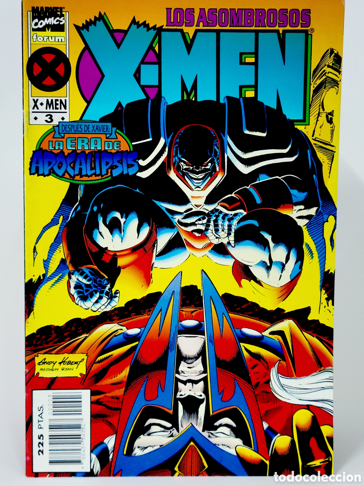 C&oacute;mics: C&Oacute;MIC LOS ASOMBROSOS X-MEN 3 VOL.2 FORUM MARVEL GRAPA VOLUMEN DE KIOSCO