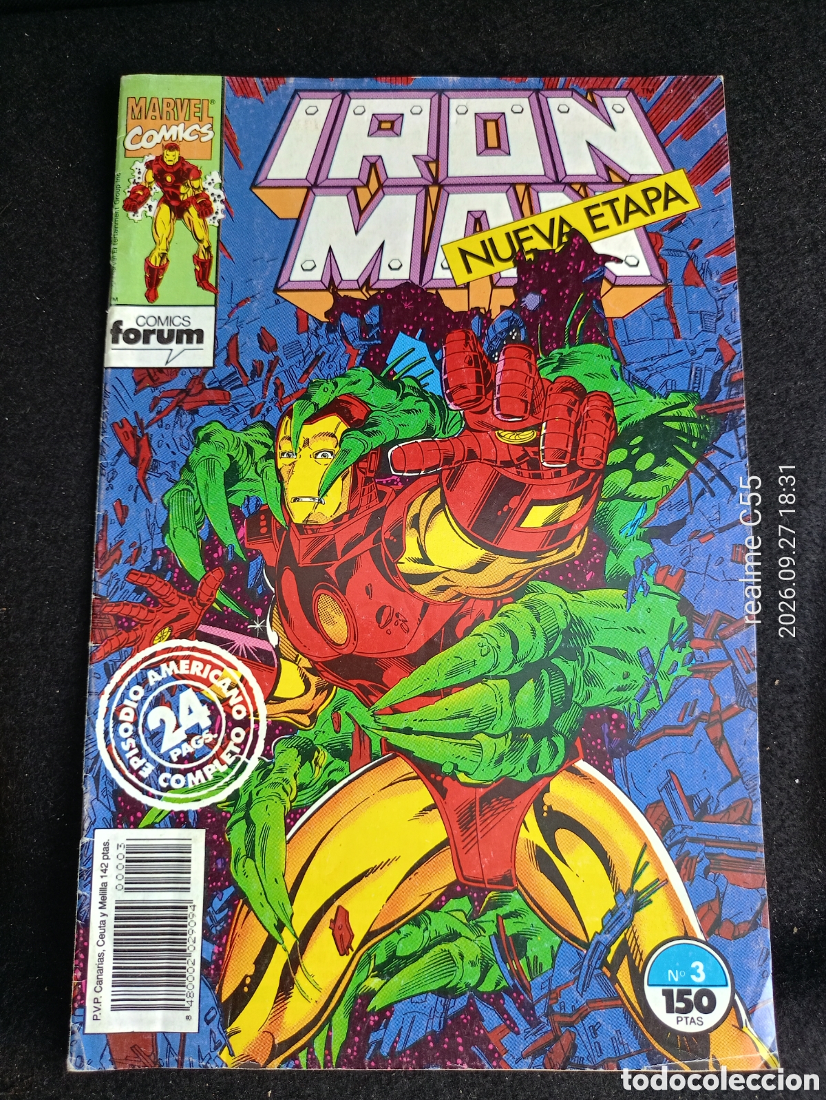 C&oacute;mics: FORUM IRON MAN NUEVA ETAPA NUMERO 3 - Foto 1