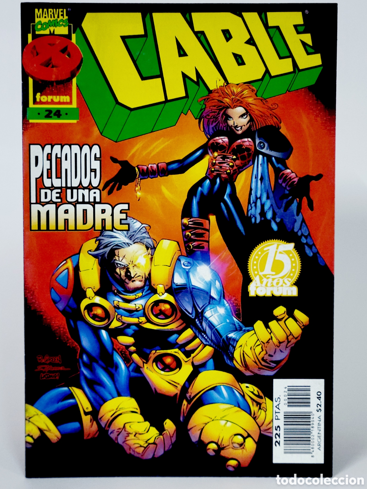 C&oacute;mics: C&Oacute;MIC CABLE 24 VOL.2 FORUM MARVEL GRAPA VOLUMEN EXCELENTE ESTADO