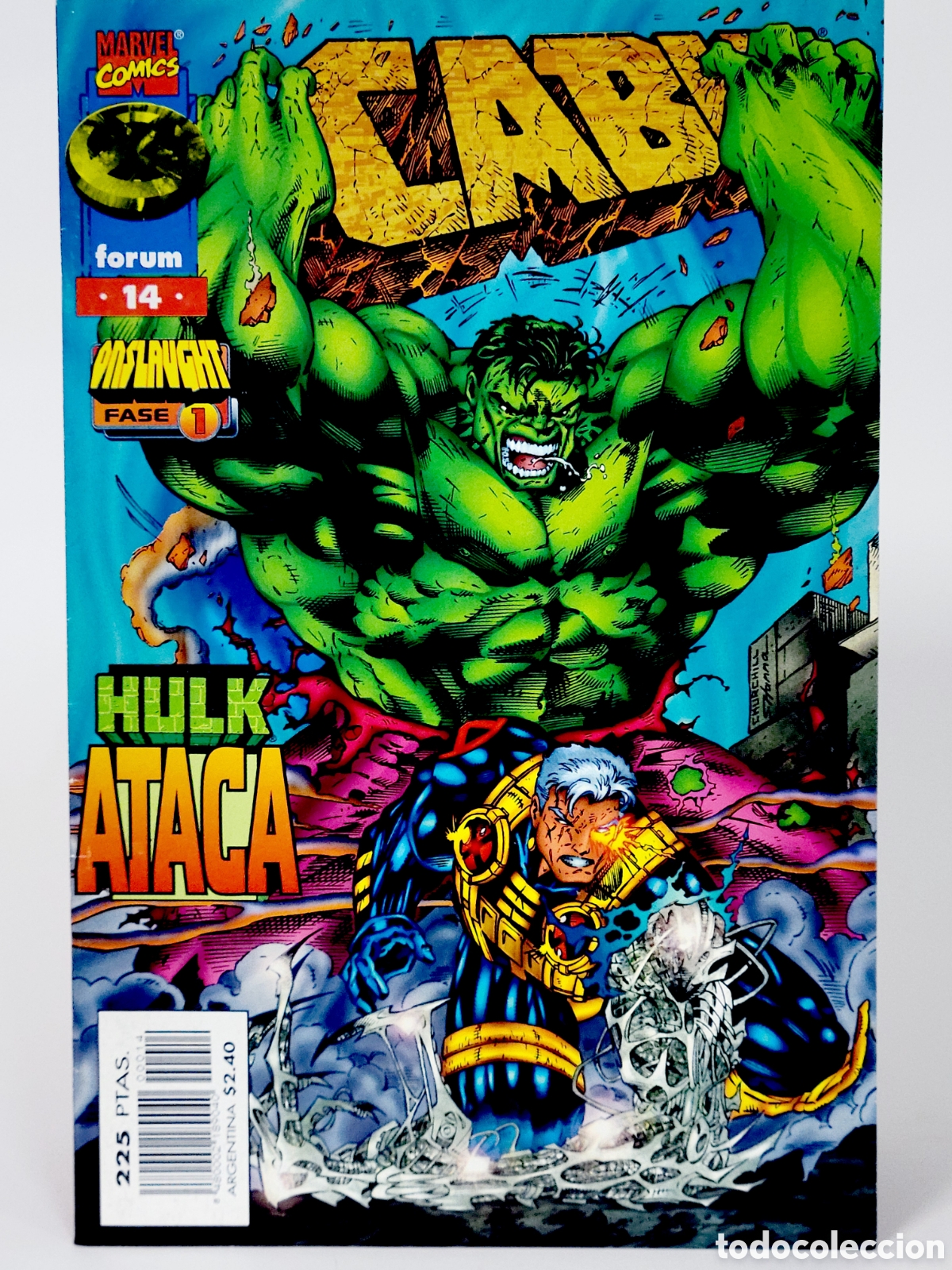 C&oacute;mics: C&Oacute;MIC CABLE 14 VOL.2 FORUM MARVEL GRAPA VOLUMEN EXCELENTE ESTADO